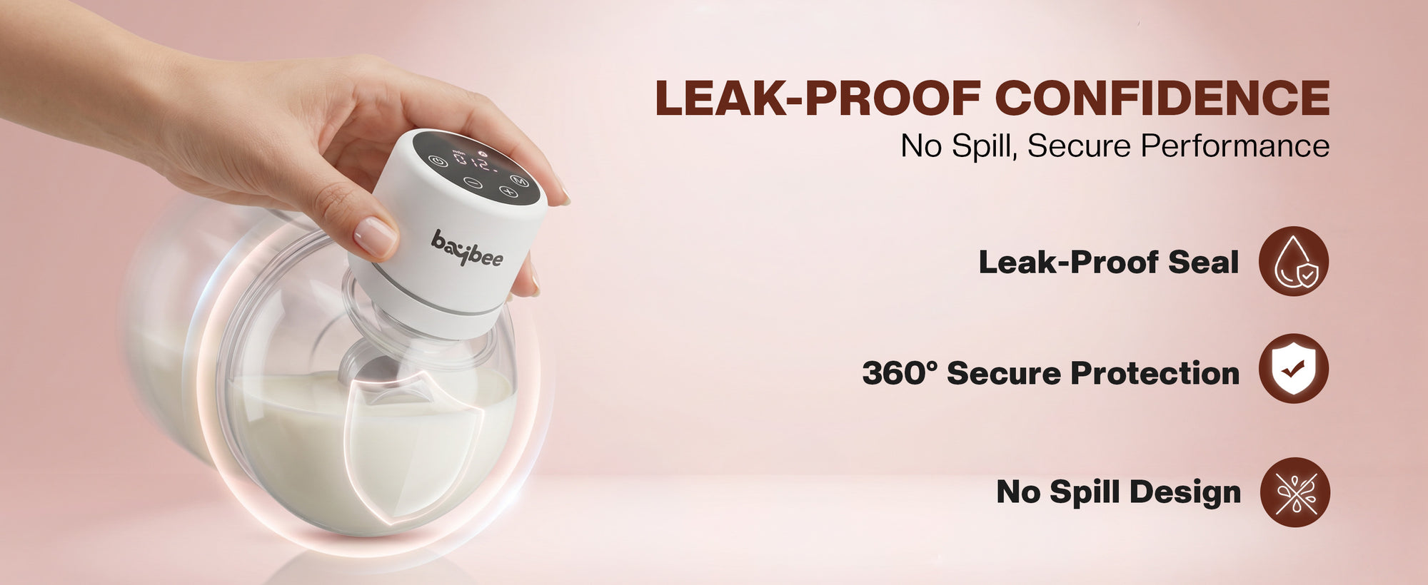 Baybee Elora Wearable Electric Breast Pump for Mothers — slide 2