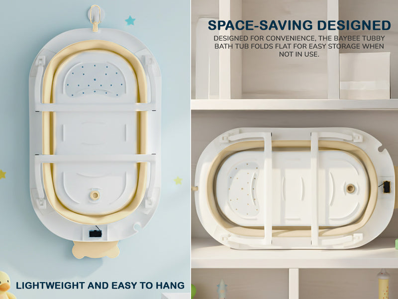 Baybee Tubby Bath Tub for Baby, Foldable Baby Bathtub for Kids — slide 1