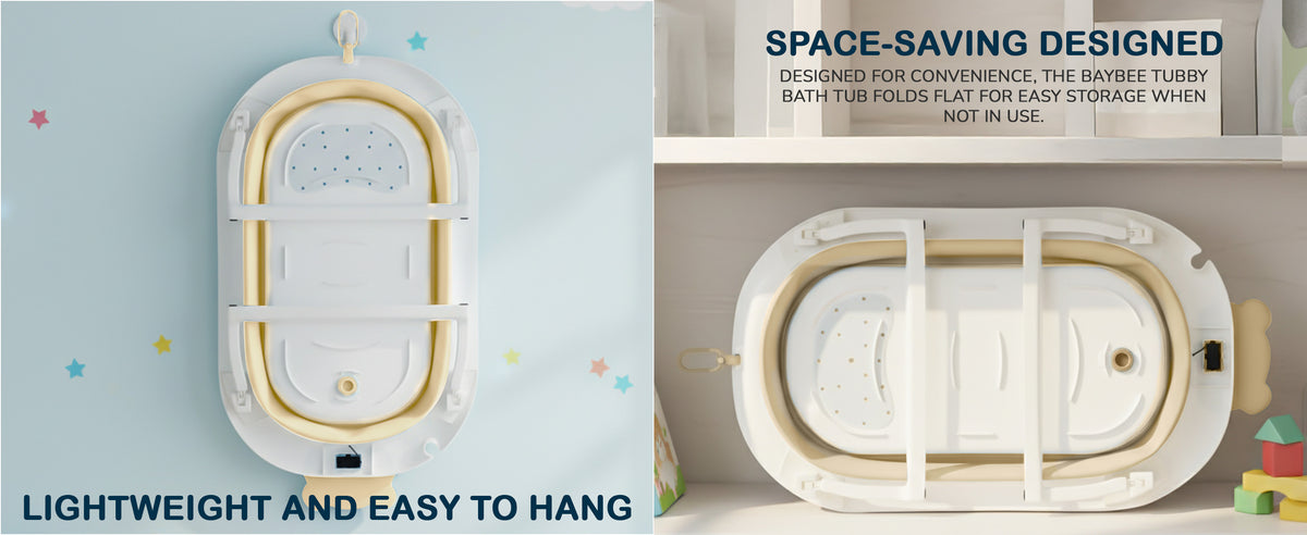 Baybee Tubby Bath Tub for Baby, Foldable Baby Bathtub for Kids — slide 1
