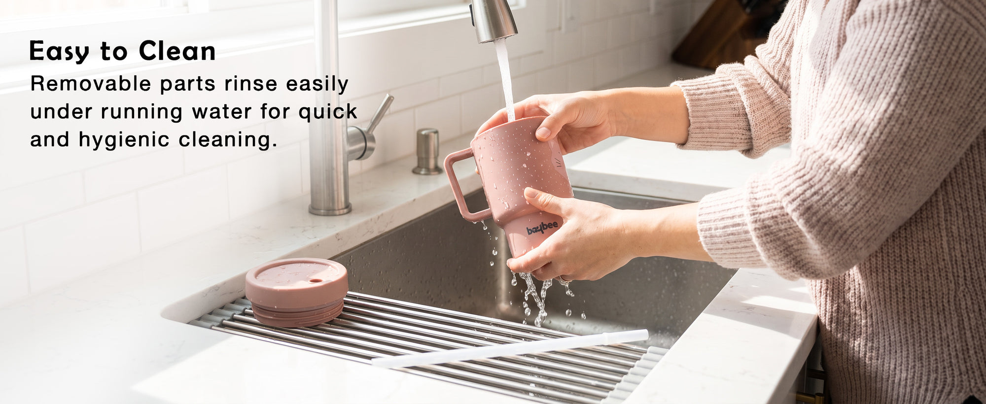 Baybee Baby BPA-Free Silicone Sipper Cup for Kids — slide 1