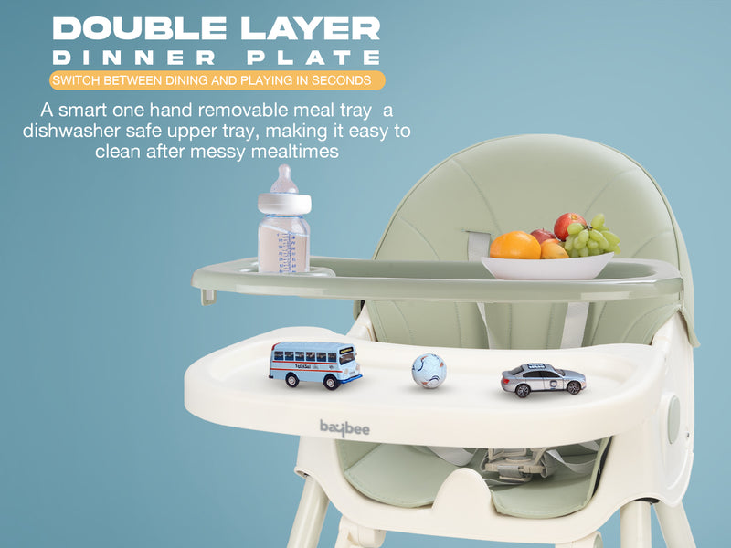 Baybee 4 in 1 Convertible High Chair for Kids — slide 2