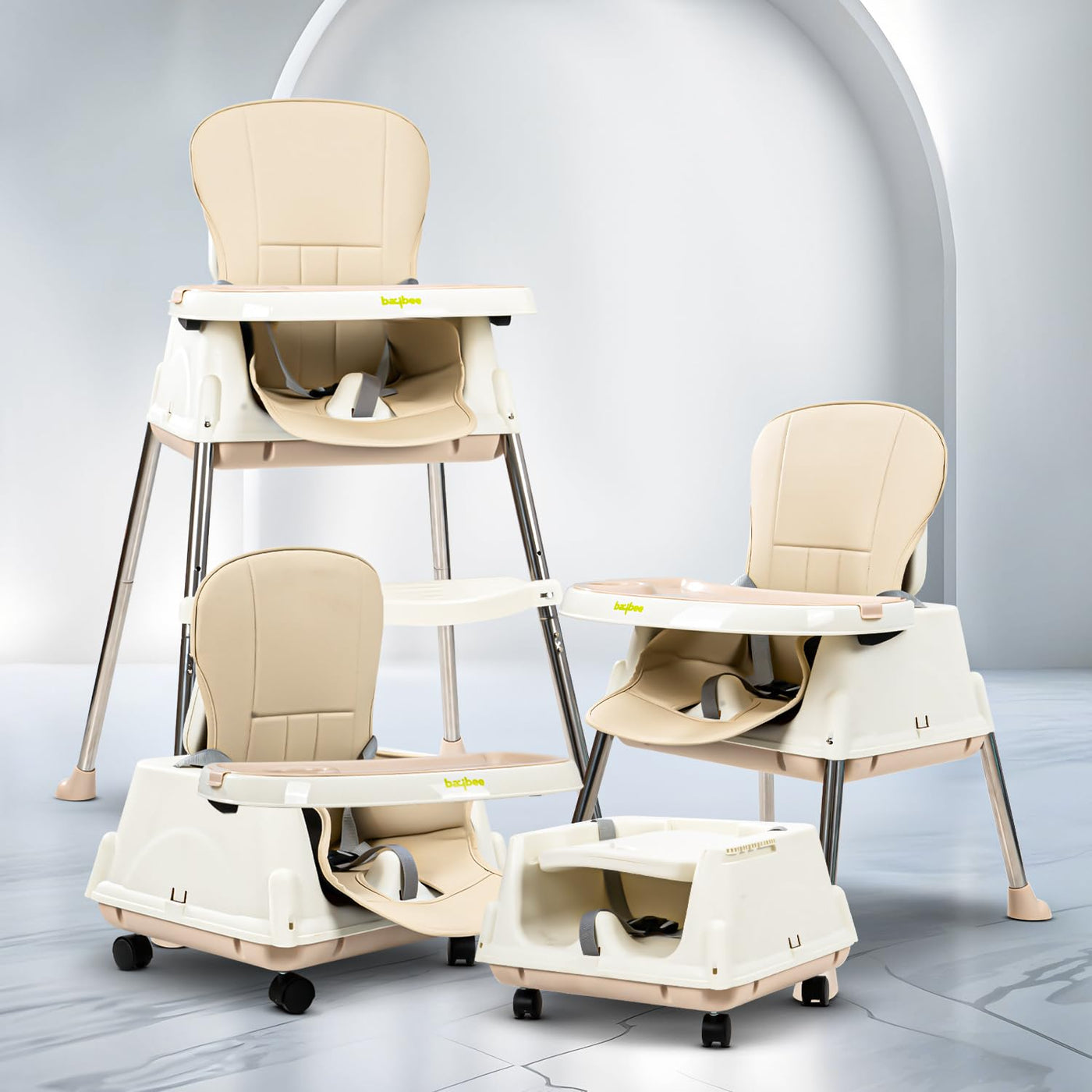 Baybee in Baby High Chair for Kids with Adjustable Height