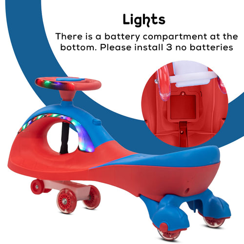 Baybee Roadmaster Swing Magic Ride ons Cars for Kids with PU Wheels BAYBEE