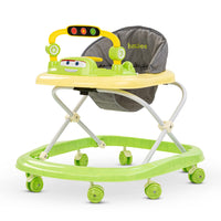 Baybee Luno Baby Walker for Kids with 3 Height Adjustable, Tray & Removeable Musical Toys