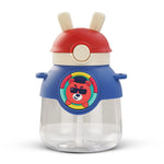 Baybee Bubbly Baby Sipper Water Bottle with Soft Silicone Straw and Adjustable Strap (670ml) BAYBEE