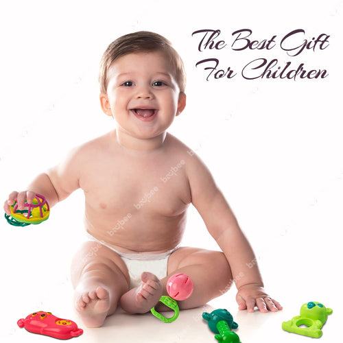 Baybee 5 Pcs Baby Toys Rattles Set for Babies BAYBEE