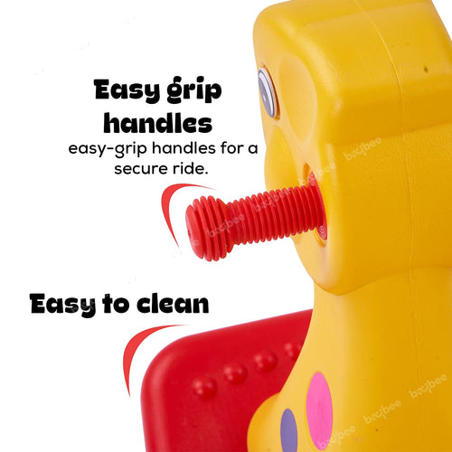 BAYBEE Boy's and Girl's Baby Plastic Horse Ride Rocking Chair Baybee India