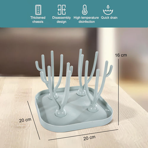 Baybee Baby Bottle Drying Rack for Babies, Baby Sterilizer and Dryer for Feeding Bottles with 16 Racks BAYBEE