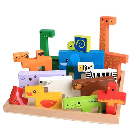 BAYBEE Wildlife Jigsaw Puzzle for 3-6 Years, Multicolour BAYBEE