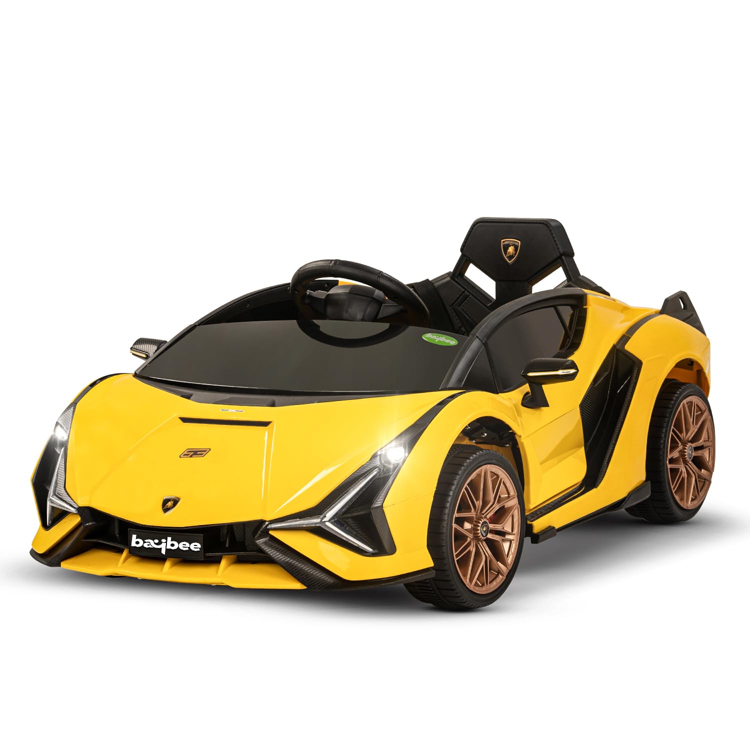 Baybee Licenced Lamborghini Battery Operated Car for Kids to drive ...