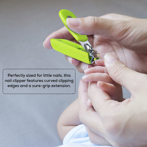 Baybee Baby Nail Clipper, Safety Nail Cutter for New Born Babies - Pack of 2 BAYBEE