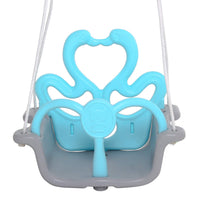 Baybee 3-in-1 Snug Plastic Swing Chair for Kids-Folding Jhula Swing Chair Ideal for Both Kids and Plain