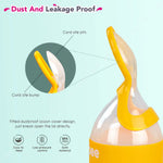 Baybee Silicone Food Squeeze Feeder Anti-Colic & BPA Free with Spoon for Infants Baybee India