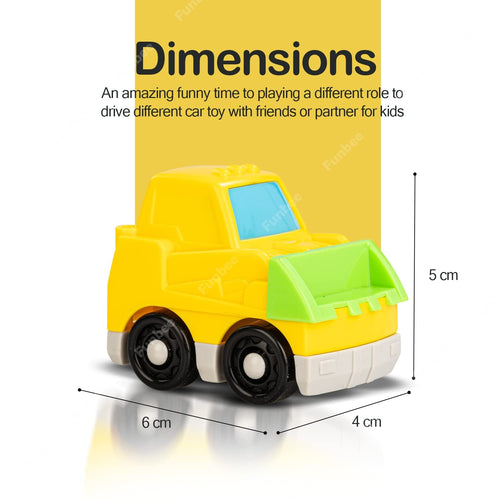 Baybee Mini Trucks Push and Go Dumper Construction Truck Toys for Kids BAYBEE
