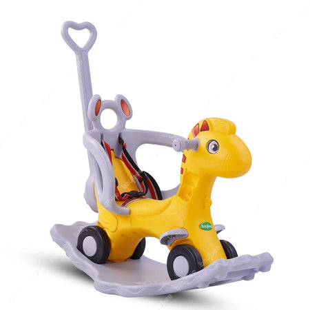 Baybee 3 in 1 Baby Horse Rider Ride on Toy Car for Kids, Baby Rocking Chair Ride on Push Car BAYBEE