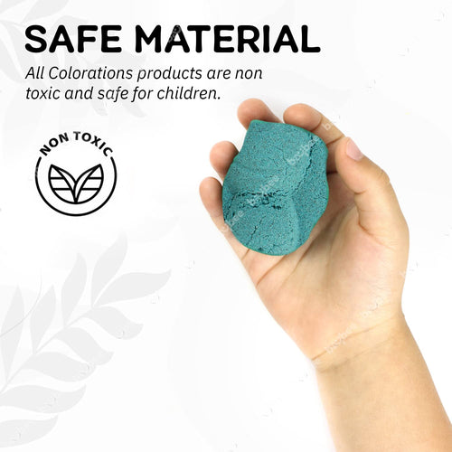 BAYBEE Creative Play Sand for Kids 1Kg, Moldable Magic Sand Dough Activity Toys Set, Sand Clay for Kids to Play BAYBEE