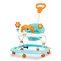 Baybee Kito Pro Baby Walker for Kids with 3 Height Adjustable & Parental Push Handle