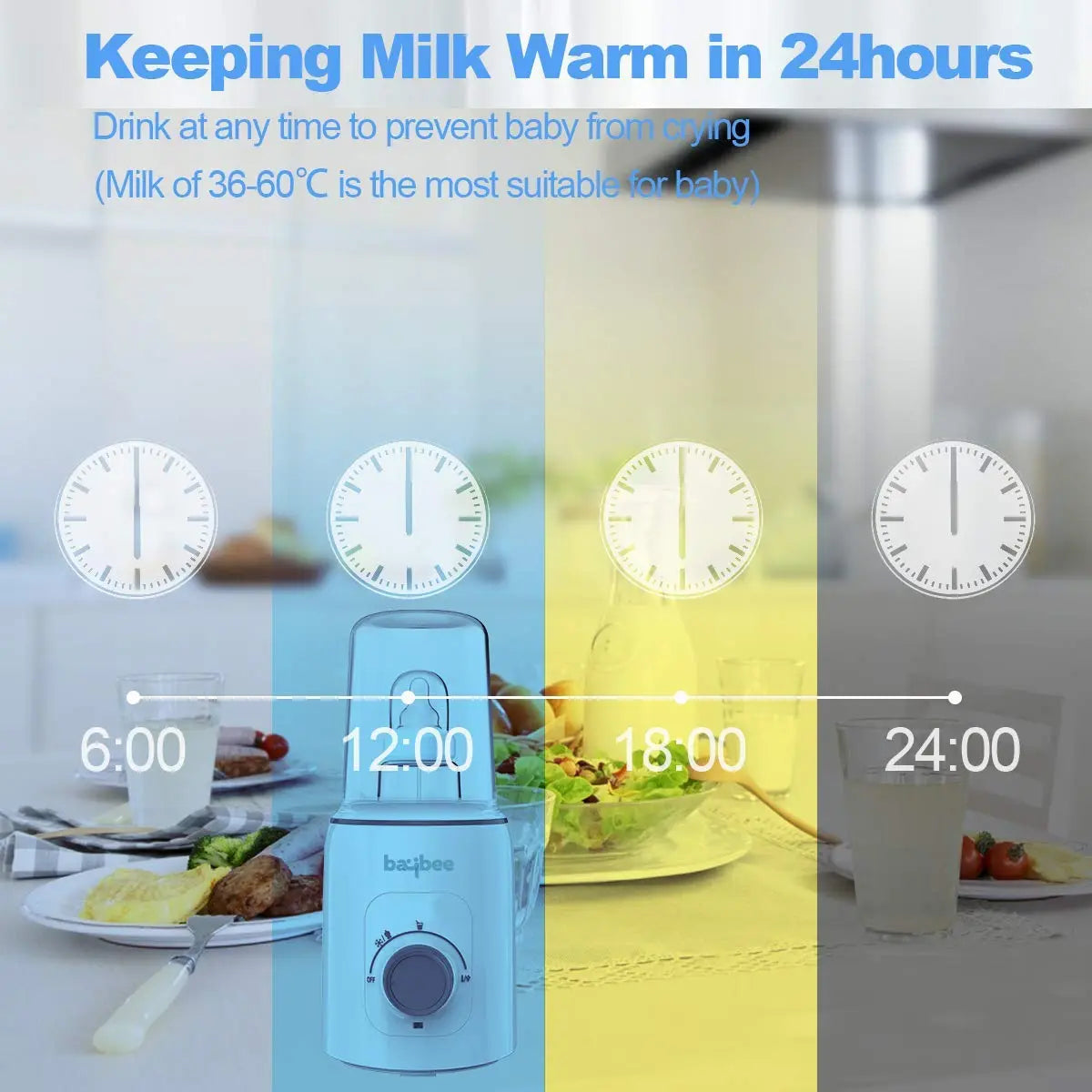 Baybee 5 in 1 Baby Bottle Warmer & Baby Feeding Bottle Sterilizer BAYBEE