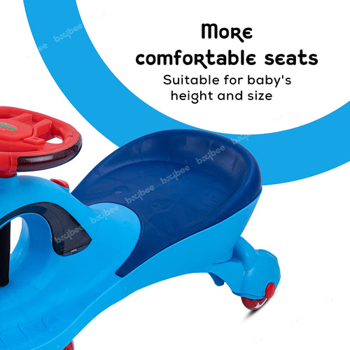 Baybee Roadmaster Swing Magic Ride ons Cars for Kids with PU Wheels BAYBEE