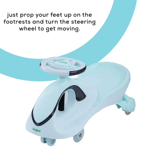 Baybee Roadmaster Swing Magic Ride ons Cars for Kids with PU Wheels BAYBEE