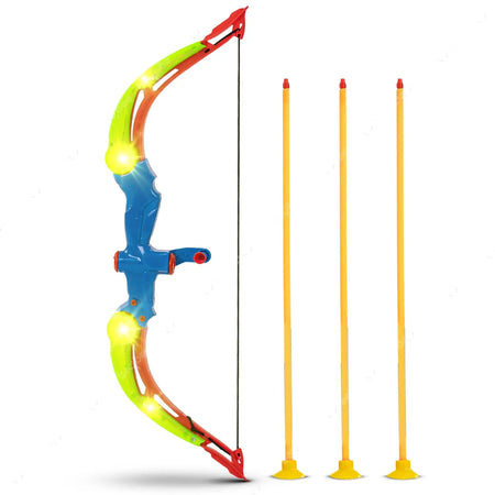 Baybee Bow and Arrow Toys for Kids, Archery Set with 3 Suction Cup Arrow, Quiver & Dartboard BAYBEE