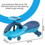 Baybee Roadmaster Swing Magic Ride ons Cars for Kids with PU Wheels BAYBEE