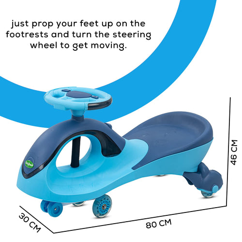 Baybee Roadmaster Swing Magic Ride ons Cars for Kids with PU Wheels BAYBEE