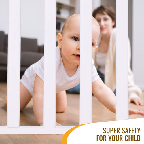 Baybee 75-85cm Auto Close Baby Safety Gate BAYBEE