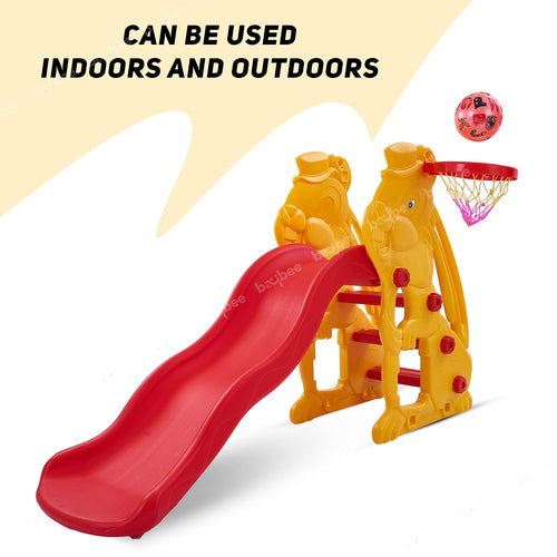 Baybee MEGA Bunny Plastic Super Senior Slide for Kids Garden Slider for Kids BAYBEE