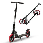 black red