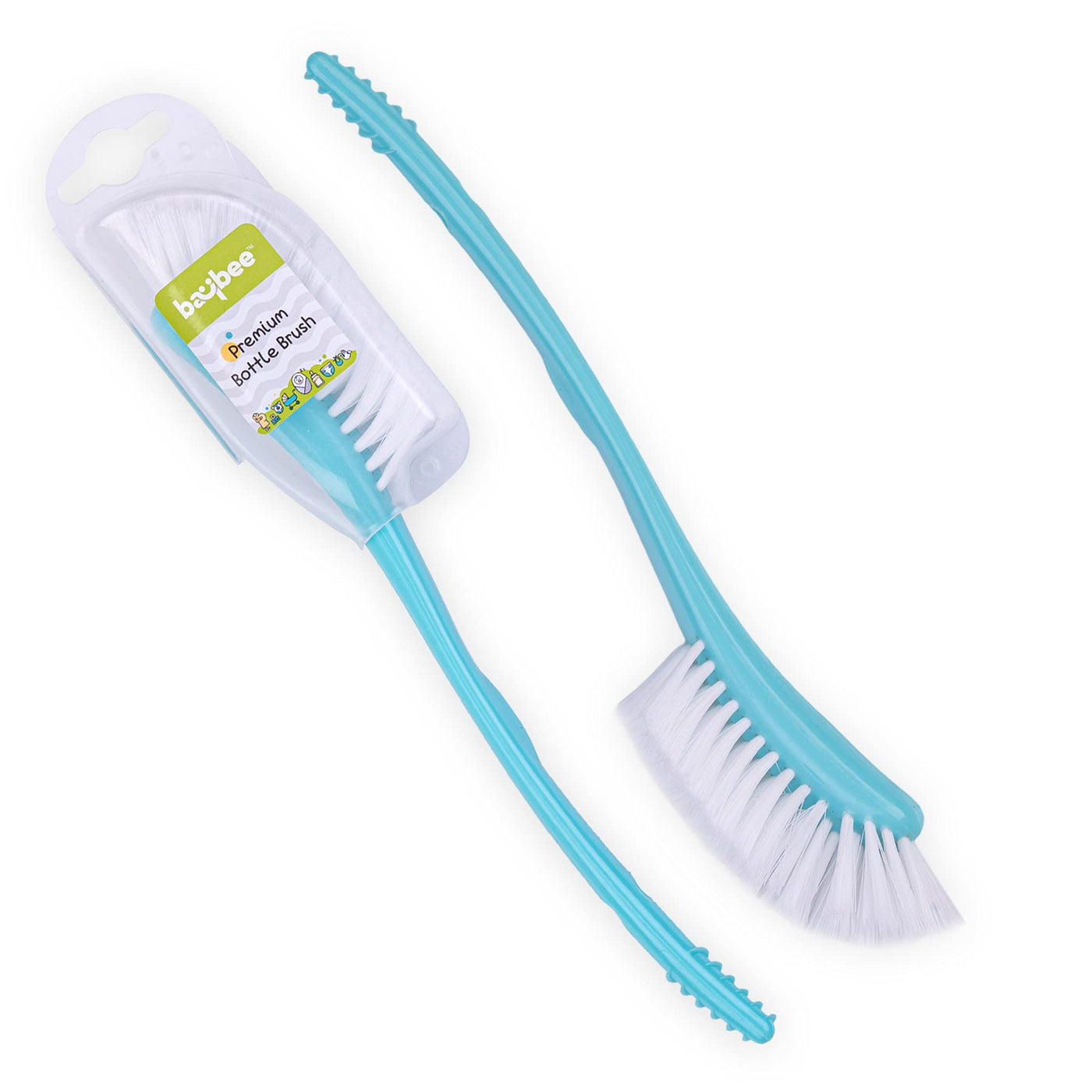 Baybee in Premium Baby Feeding Bottle Cleaning Brush Teat