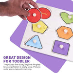 Baybee Wooden Puzzle for 24 to 48 Months, Multicolour BAYBEE