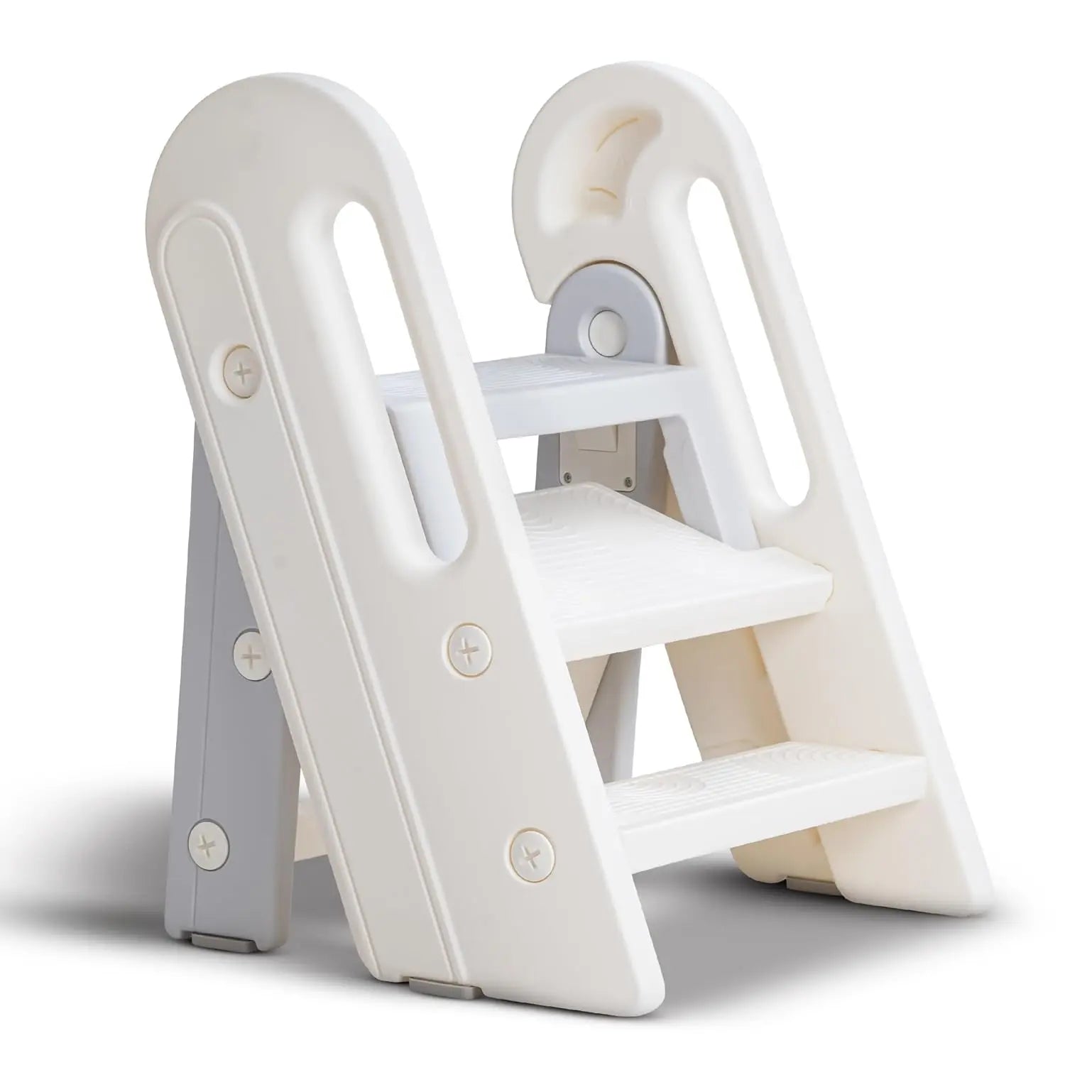 Baybee Foldable Step Stool for kids, Adjustable 3-Step Stool for Kids & Toddler, Potty Training Stool