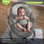 Baybee Lullabies Automatic Electric Baby Swing Cradle with Adjustable Swing Speed, Recline and Bluetooth