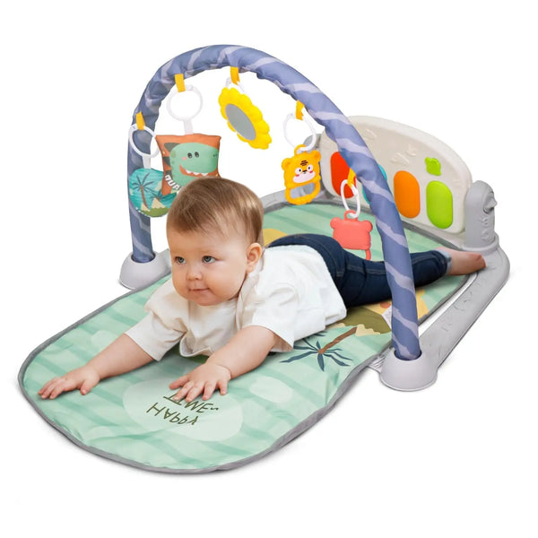Baybee Play Gym for Babies, New Born Baby Musical Kick N Play Piano Infant Mat for Kids