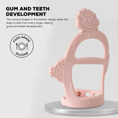 Baybee Silicone Baby Wrist Teether, BPA Free 100% Food Grade Silicone Teether for Babies BAYBEE