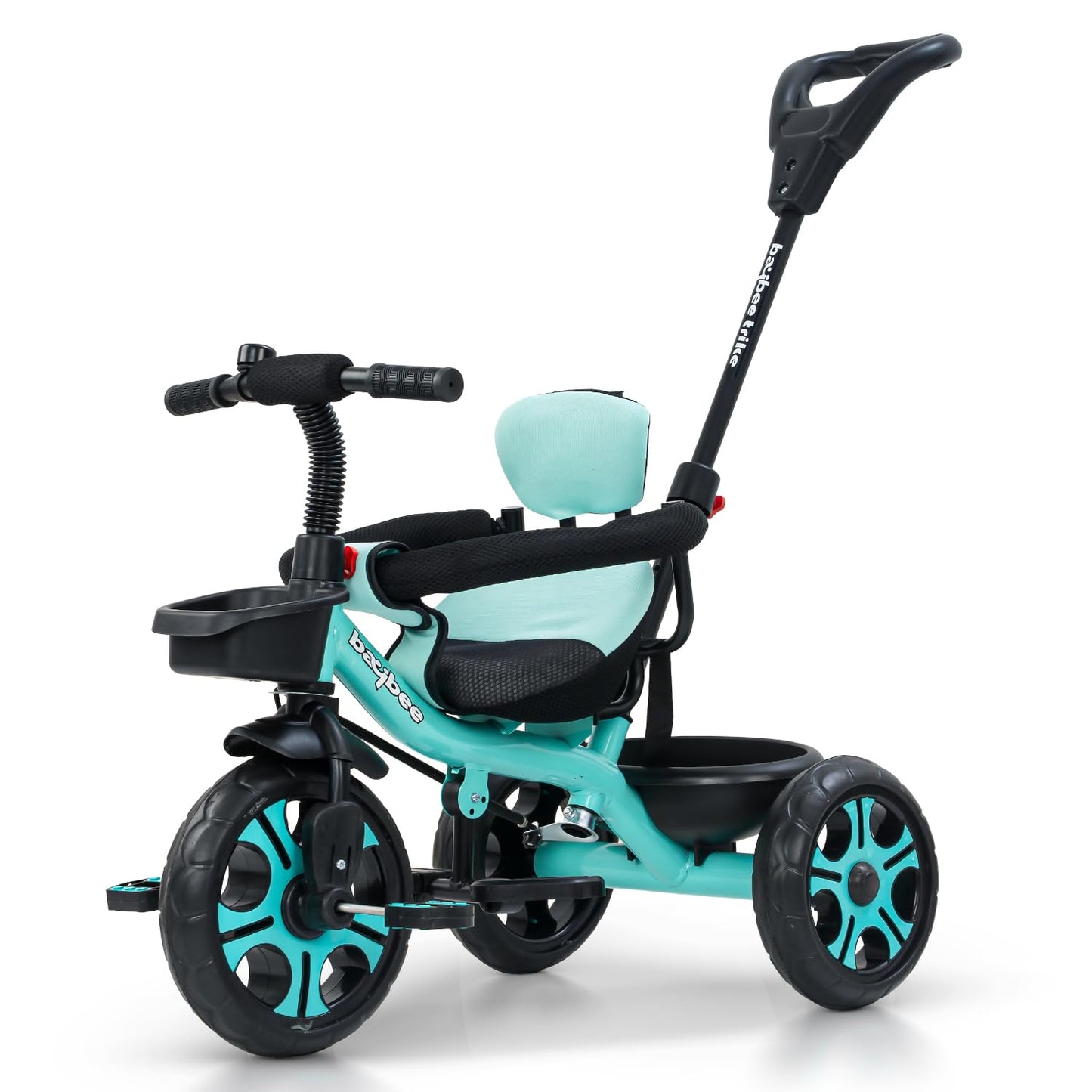 Get Convertible Baby Tricycle 2-in-1 Kids Trike with Adjustable