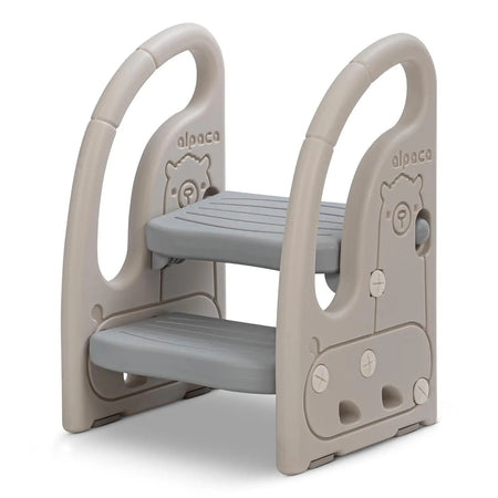 Baybee Toddler Step Stool for Kids 2-Step Stepping Ladder with Handles BAYBEE