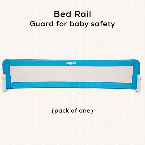 BAYBEE Bed Rail Guard Height Adjustable Barrier for Baby - 180 x 42 cm BAYBEE