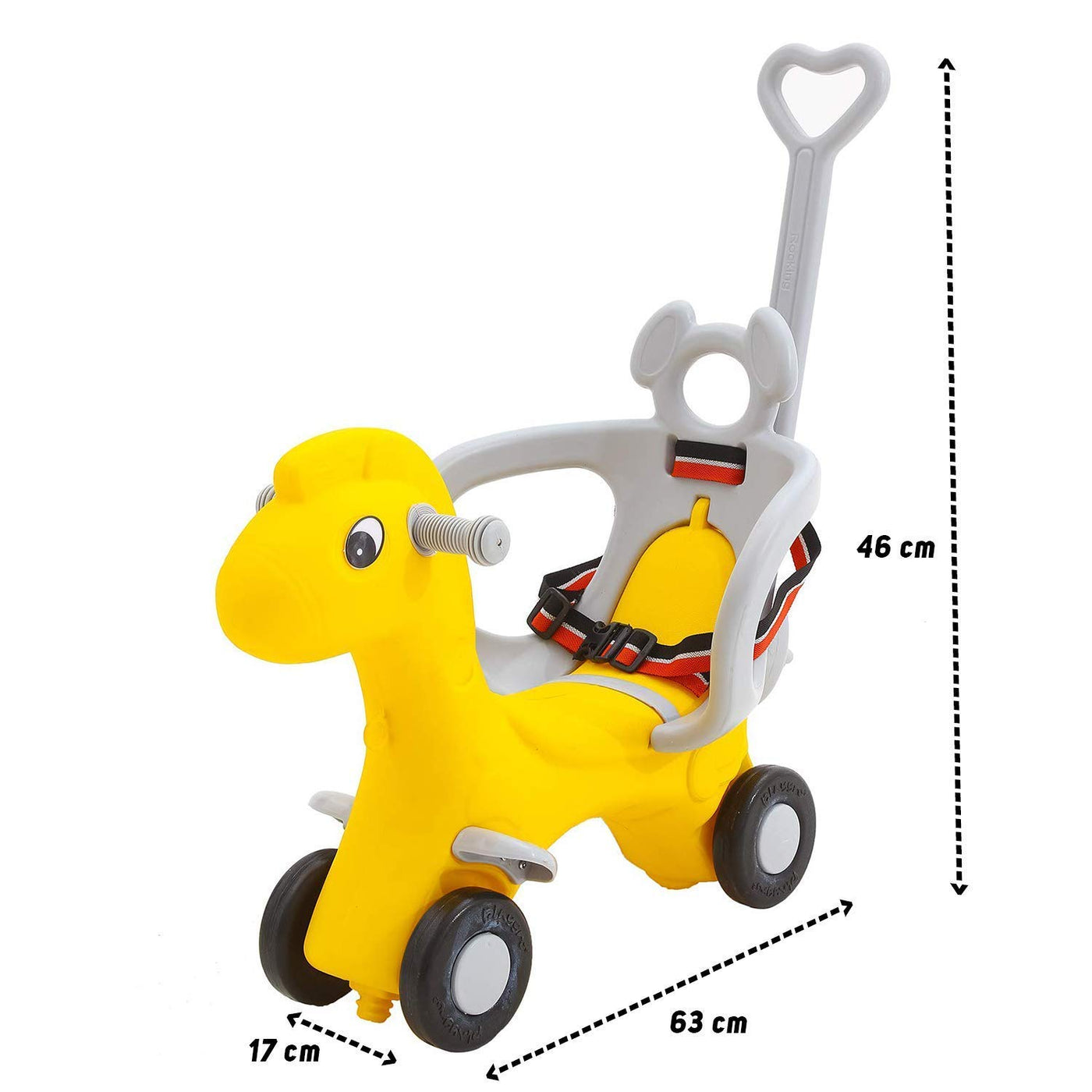 Baybee in Baby Horse Rider-Kids Ride-On Push Car Age 1-3 Years