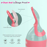 Baybee Silicone Food Squeeze Feeder Anti-Colic & BPA Free with Spoon for Infants Baybee India