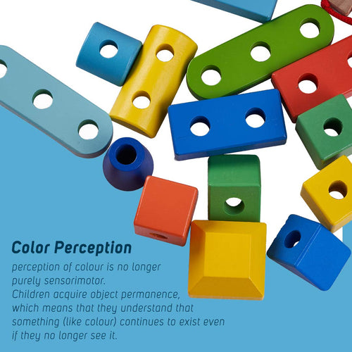 Baybee Wooden Push N Pull Train with Shape & Colour Sorter Wooden Toys for Kids BAYBEE