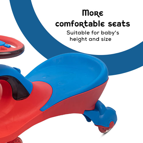 Baybee Roadmaster Swing Magic Ride ons Cars for Kids with PU Wheels BAYBEE