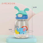 Baybee Zippy Sipper Bottle for Kids, BPA Free Anti-Spill Sippy Bottle (540ml) BAYBEE