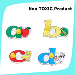 Baybee Wooden A to Z Alphabet Puzzle Board with Knobs BAYBEE