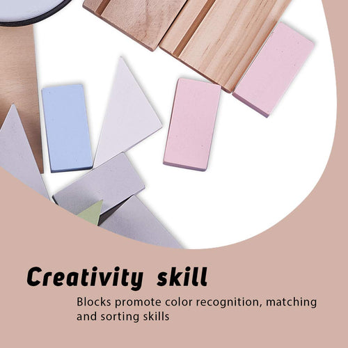 Baybee 2 in 1 Wooden Baby Learning Toy Cart for Kids, Wooden Cart Cum Walker for Kids BAYBEE