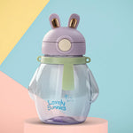 Baybee Drinking Water Bottle for School Kids with Adjustable Strap & Carry Handle (600ml) BAYBEE