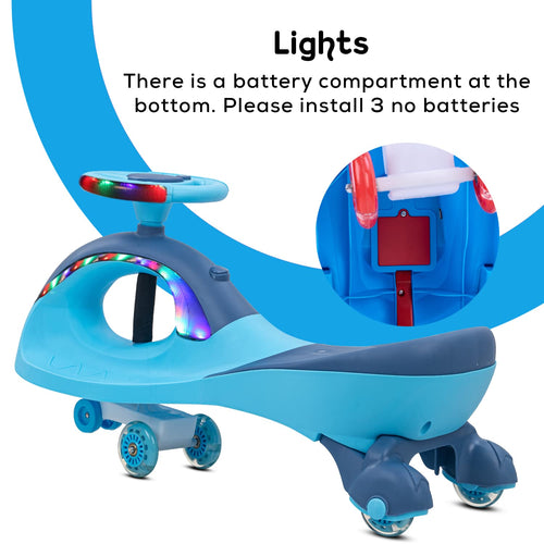 Baybee Roadmaster Swing Magic Ride ons Cars for Kids with PU Wheels BAYBEE