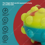 Baybee Pack of 3 Pop It Lighting Ball Fidget Sensory Stress Balls Toys for Kids Adults BAYBEE