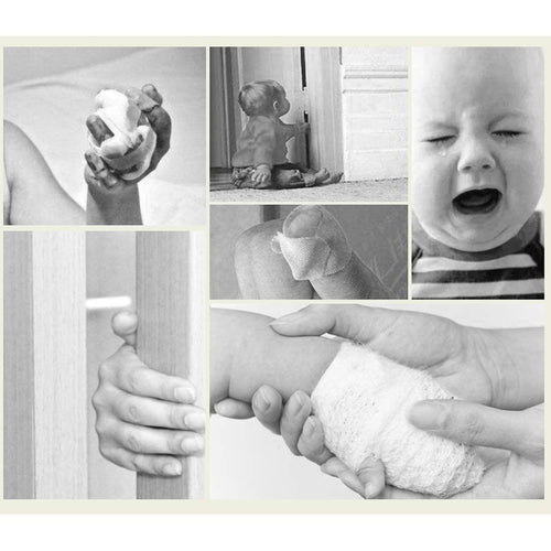 Baybee Baby Safety Products Door Stopper for Child Proofing Kids Protector Gate Lock for Babies (Pack of 4) BAYBEE